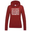 Ladies F.A.N.N.Y Hoodie - Red, 18