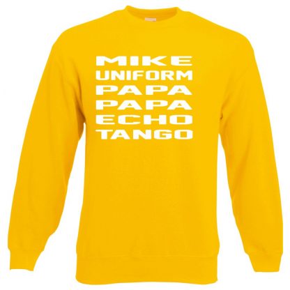 M.U.P.P.E.T Sweatshirt - Yellow, 2XL