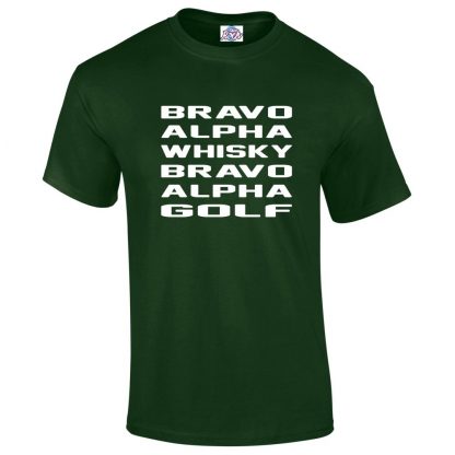 Mens B.A.W.B.A.G T-Shirt - Forest Green, 2XL