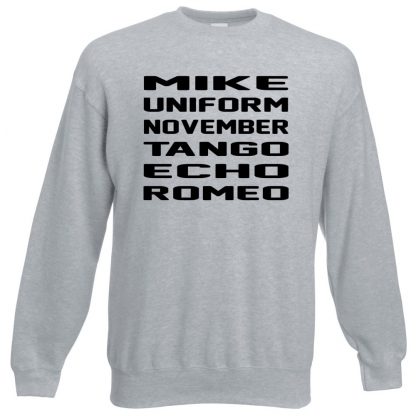 M.U.N.T.E.R Sweatshirt - Grey, 3XL