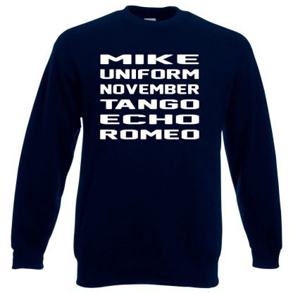 M.U.N.T.E.R Sweatshirt - Navy, 3XL