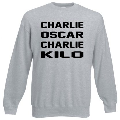 C.O.C.K Sweatshirt - Grey, 3XL