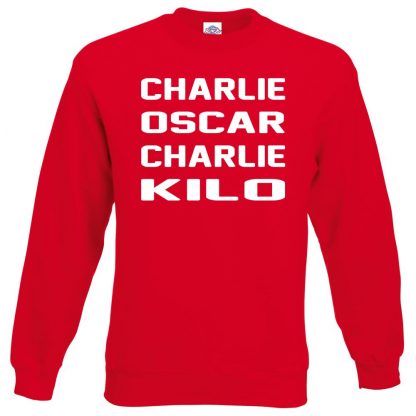 C.O.C.K Sweatshirt - Red, 2XL