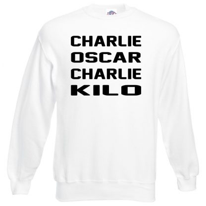 C.O.C.K Sweatshirt - White, 3XL