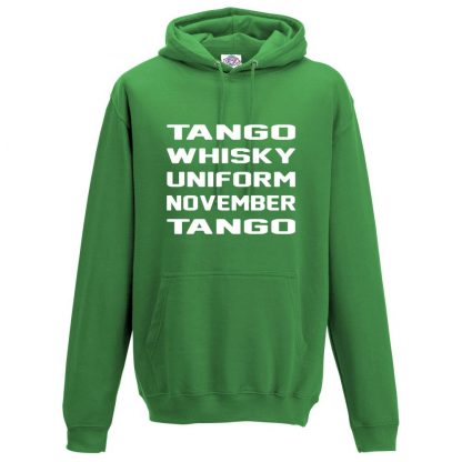 Mens T.W.U.N.T Hoodie - Kelly Green, 2XL