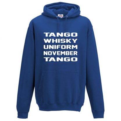 Mens T.W.U.N.T Hoodie - Royal Blue, 3XL