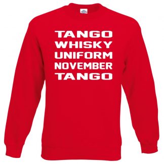 T.W.U.N.T Sweatshirt - Red, 2XL