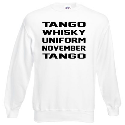 T.W.U.N.T Sweatshirt - White, 3XL