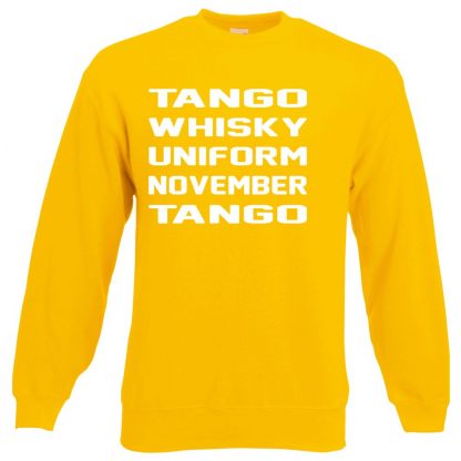 T.W.U.N.T Sweatshirt - Yellow, 2XL
