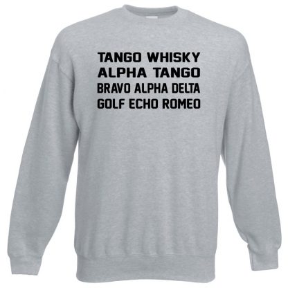 T.W.A.T.B.A.D.G.E.R Sweatshirt - Grey, 3XL