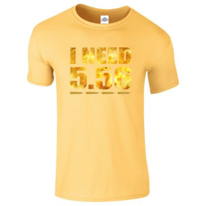 Mens I NEED 5.56 T-Shirt - Daisy, 2XL