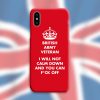 Army Veteran Keep Calm Phone Case