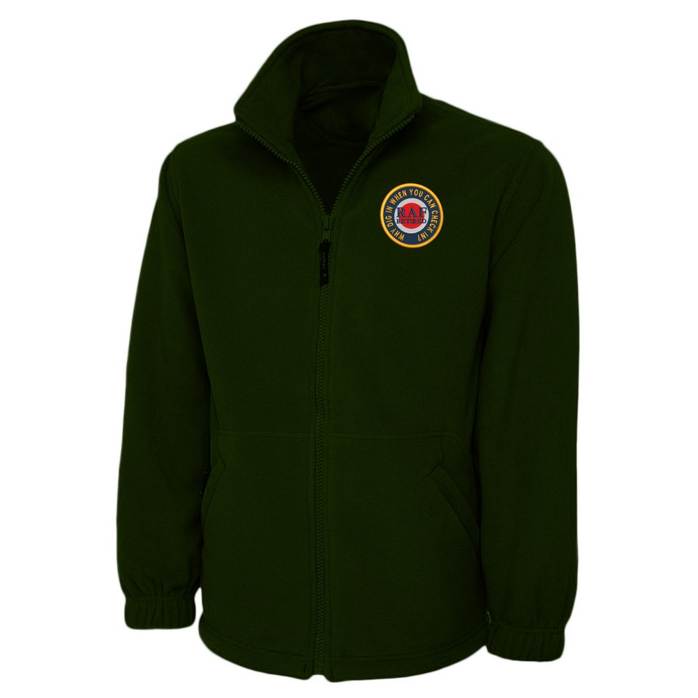 RAF Dig In Retired Fleece – British Military Humour